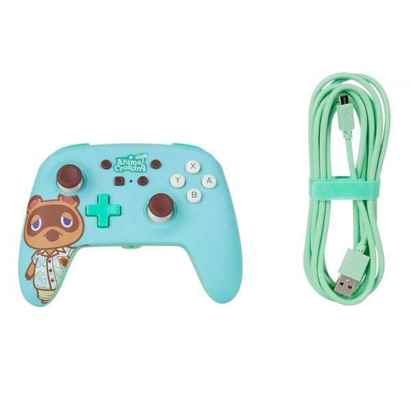 Káblový ovládač PowerA Enhanced pre Nintendo Switch, Tom Nook