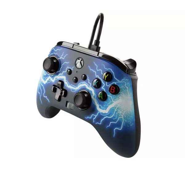 Káblový ovládač PowerA Enhanced pre Xbox Series, Arc Lightning