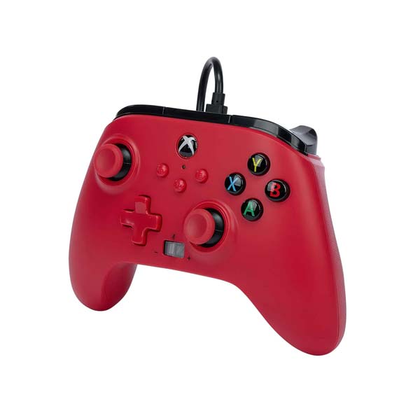 Káblový ovládač PowerA Enhanced pre Xbox Series, Artisan Red Káblový ovládač PowerA Enhanced pre Xbox Series, Artisan Red