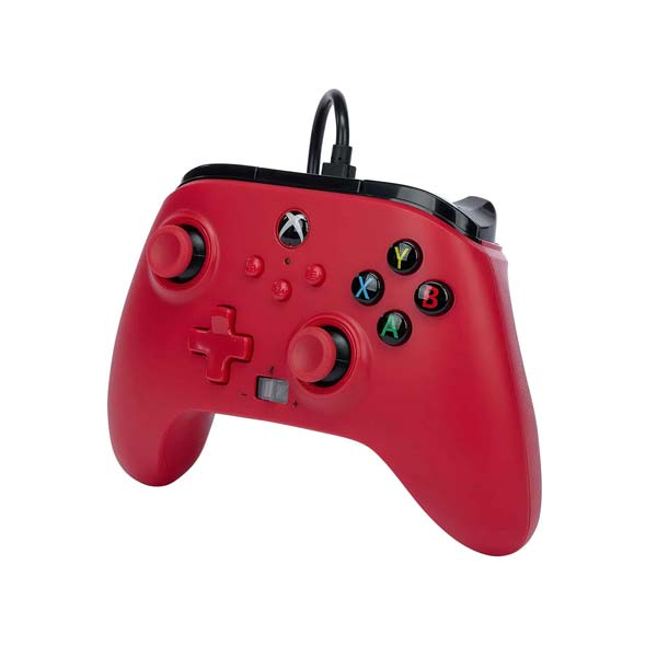 Káblový ovládač PowerA Enhanced pre Xbox Series, Artisan Red