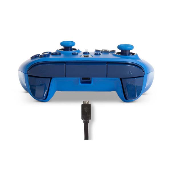 Káblový ovládač PowerA Enhanced pre Xbox Series, Blue Inline