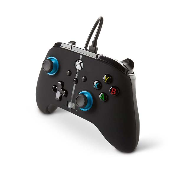 Káblový ovládač PowerA Enhanced pre Xbox Series, Hint of Colour Blue Káblový ovládač PowerA Enhanced pre Xbox Series, Hint of Colour Blue