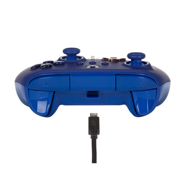 Káblový ovládač PowerA Enhanced pre Xbox Series, Midnight Blue