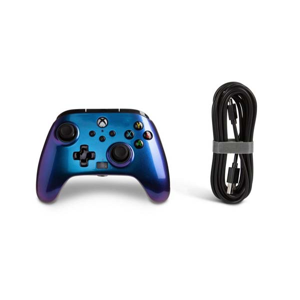 Káblový ovládač PowerA Enhanced pre Xbox Series, Nebula