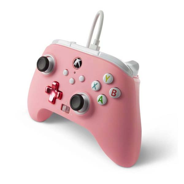 Káblový ovládač PowerA Enhanced pre Xbox Series, Pink Inline