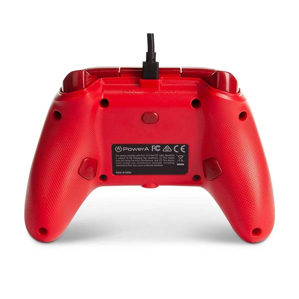 Káblový ovládač PowerA Enhanced pre Xbox Series, Red Inline