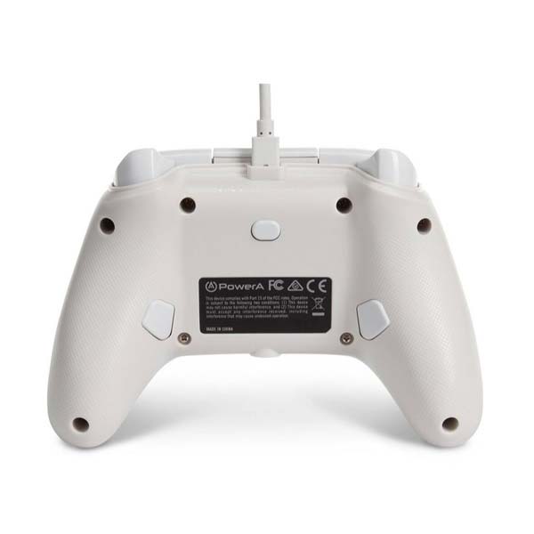 Káblový ovládač PowerA Enhanced pre Xbox Series, White Mist