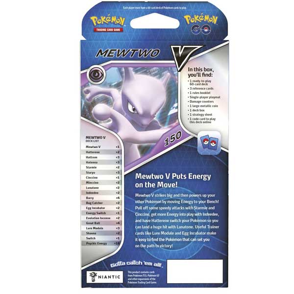 Kartová hra Pokémon GO V Battle Deck Mewtwo (Pokémon)