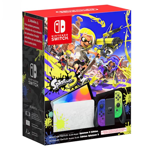 Nintendo Switch - OLED Model (Splatoon 3 Edition)