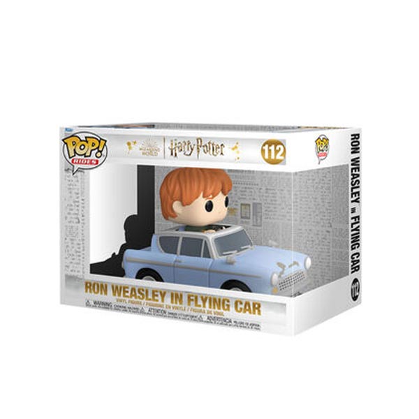 POP! Rides Super Deluxe: Ron Weasley in Flying Car Chamber of Secrets Anniversary 20th (Harry Potter)