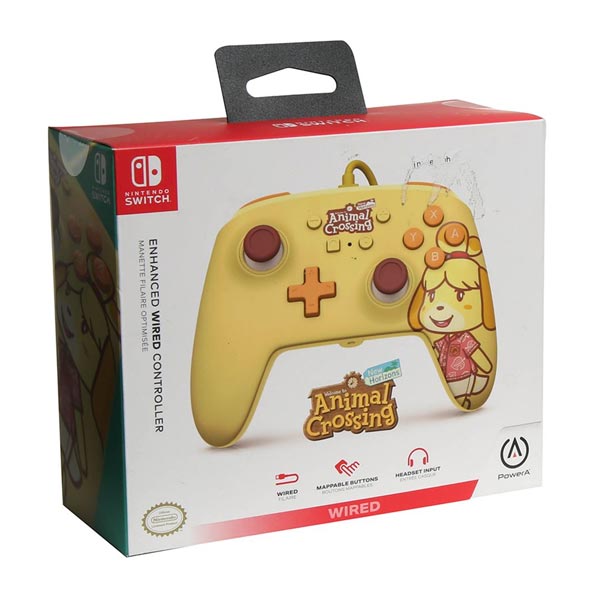 PowerA Enhanced Wired Controller for Nintendo Switch, Isabelle