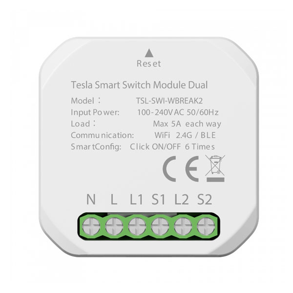 Tesla Smart Switch Module Dual Tesla Smart Switch Module Dual