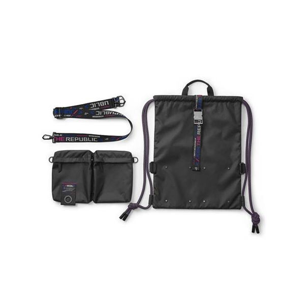 ASUS ROG SLASH viacúčelová taška so šnúrkou ASUS ROG SLASH viacúčelová taška so šnúrkou