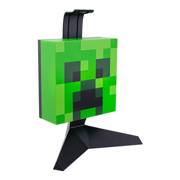 Creeper stojan na slúchadlá s funkciou LED osvetlenia (Minecraft)