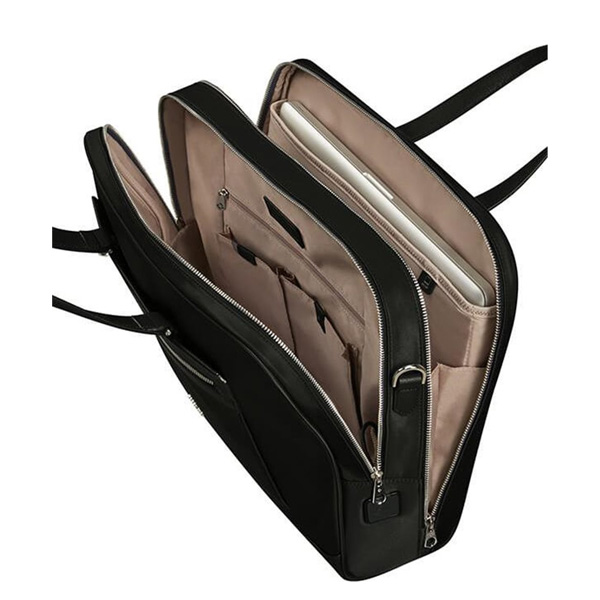 Kabelka na notebook SAMSONITE Zalia 2.0 Bailhandle 2 Comp 15.6", čierna