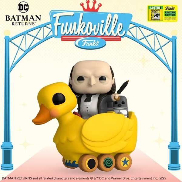 POP! Rides Deluxe: Batman Returns Penguin and Duck Ride (DC) Summer Convention Limited