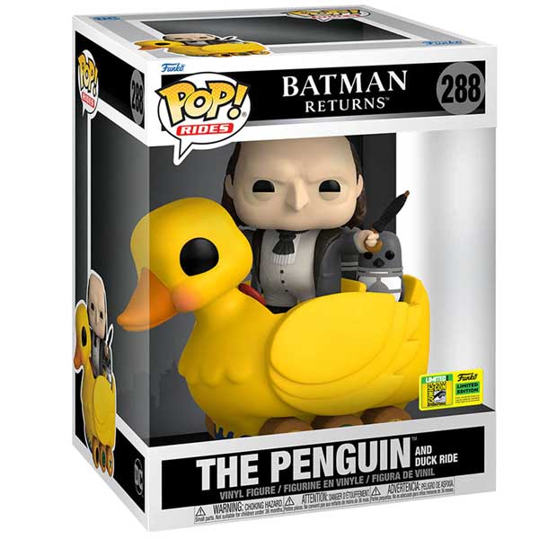 POP! Rides Deluxe: Batman Returns Penguin and Duck Ride (DC) Summer Convention Limited