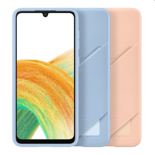 Zadný kryt Card Slot Cover pre Samsung Galaxy A23, svetlá modrá