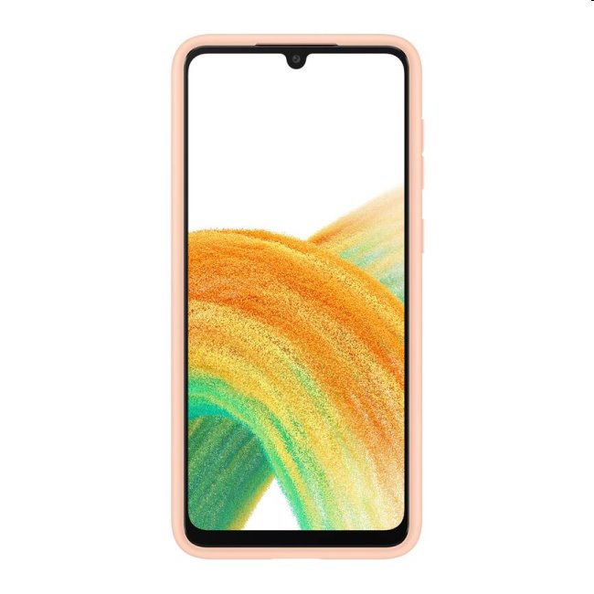 Zadný kryt Card Slot Cover pre Samsung Galaxy A33 5G, broskyňová Zadný kryt Card Slot Cover pre Samsung Galaxy A33 5G, broskyňová