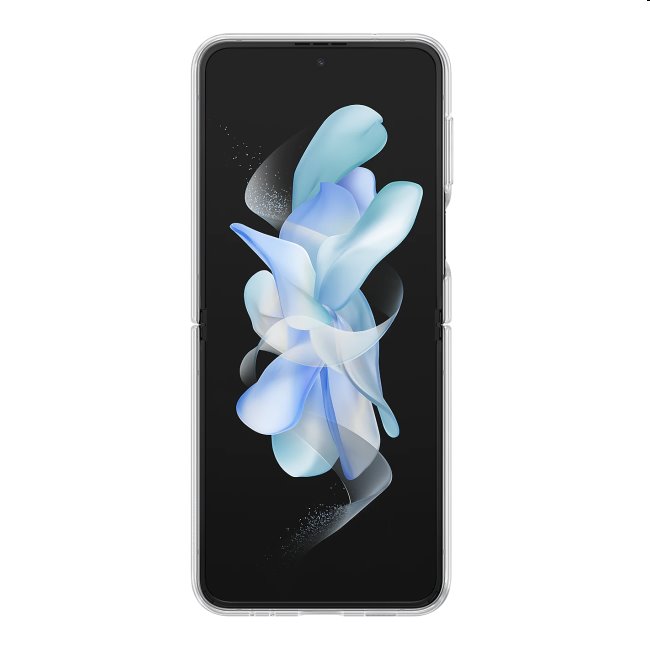 Zadný kryt Clear Cover s držiakom na prst pre Samsung Galaxy Z Flip4, transparentná Zadný kryt Clear Cover s držiakom na prst pre Samsung Galaxy Z Flip4, transparentná