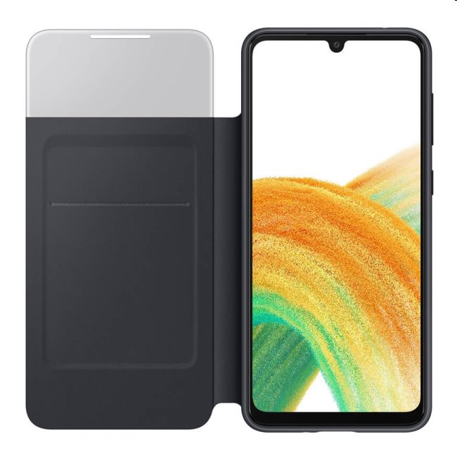 Puzdro S View Cover pre Samsung Galaxy A33 5G, black Puzdro S View Cover pre Samsung Galaxy A33 5G, black