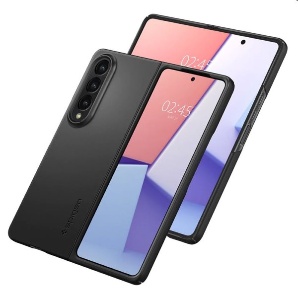 Zadný kryt Spigen AirSkin pre Samsung Galaxy Z Fold4, čierna