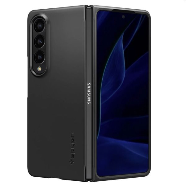 Zadný kryt Spigen AirSkin pre Samsung Galaxy Z Fold4, čierna