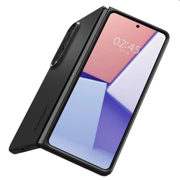 Zadný kryt Spigen AirSkin pre Samsung Galaxy Z Fold4, čierna