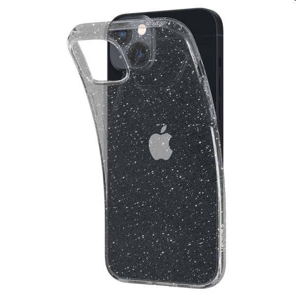 Zadný kryt Zadný kryt Spigen Liquid Crystal Glitter pre Apple iPhone 14 Plus, crystal quartz