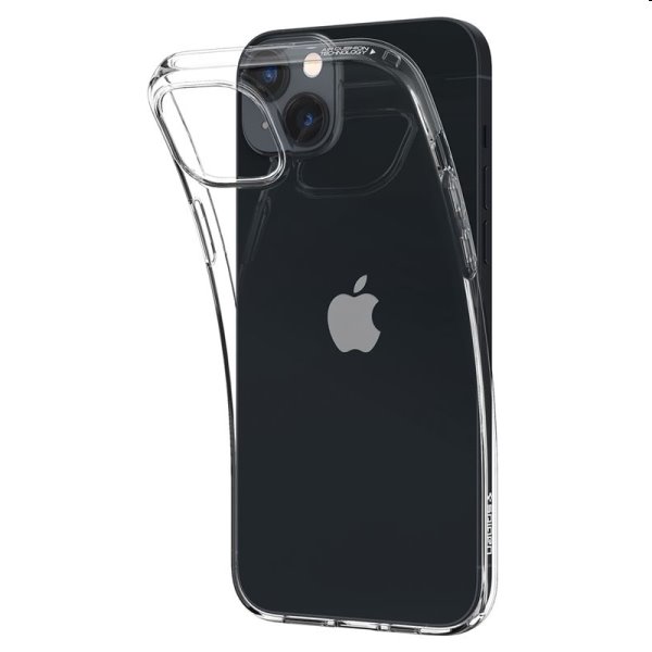 Zadný kryt Zadný kryt Spigen Liquid Crystal Glitter pre Apple iPhone 14 Plus, transparentná