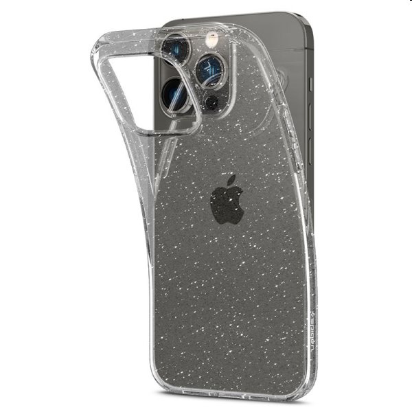 Zadný kryt Zadný kryt Spigen Liquid Crystal Glitter pre Apple iPhone 14 Pro, crystal quartz