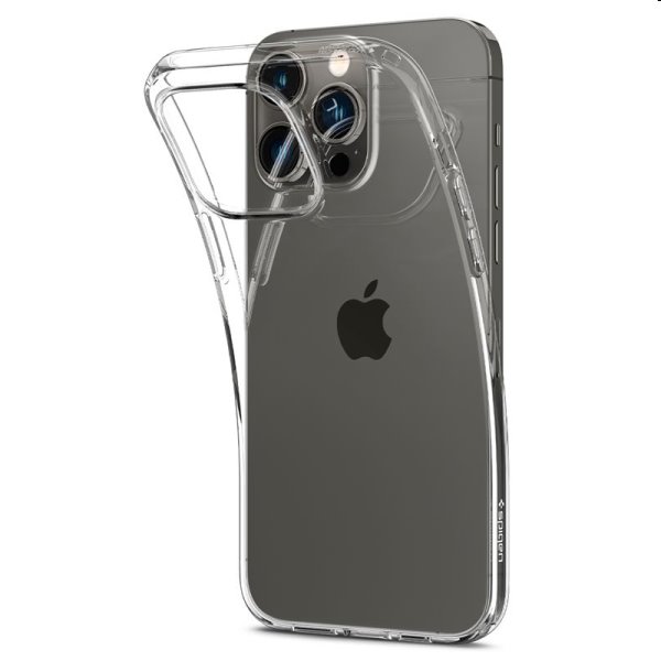 Zadný kryt Zadný kryt Spigen Liquid Crystal Glitter pre Apple iPhone 14 Pro, transparentná