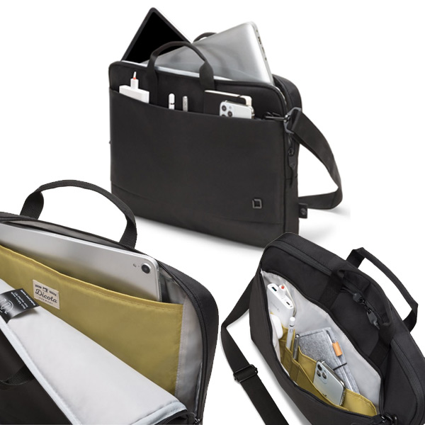 DICOTA Eco Slim Case MOTION taška na notebook 12 - 13,3", čierna