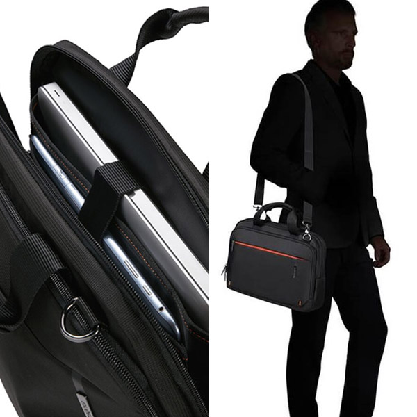 Taška na notebook SAMSONITE Network 4 Bailhandle 15.6", čierna Taška na notebook SAMSONITE Network 4 Bailhandle 15.6", čierna