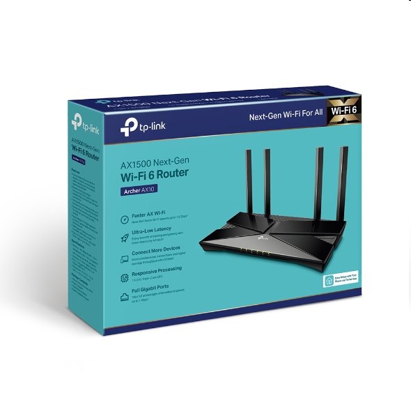 TP-Link Archer AX10 AX1500 Wi-Fi 6 Router TP-Link Archer AX10 AX1500 Wi-Fi 6 Router
