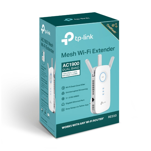 TP-Link RE650 AC2600 dvojpásmový Wifi zosilňovač / prístupový bod