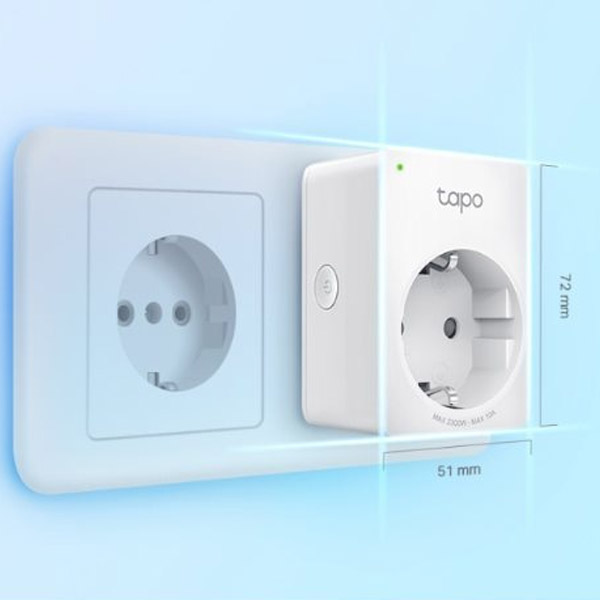 TP-Link Tapo P100 (2-pack), Mini Smart Wi-Fi zásuvka TP-Link Tapo P100 (2-pack), Mini Smart Wi-Fi zásuvka