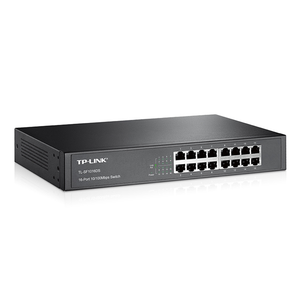 TP-Link TL-SF1016DS, 16 portov Rack switch TP-Link TL-SF1016DS, 16 portov Rack switch