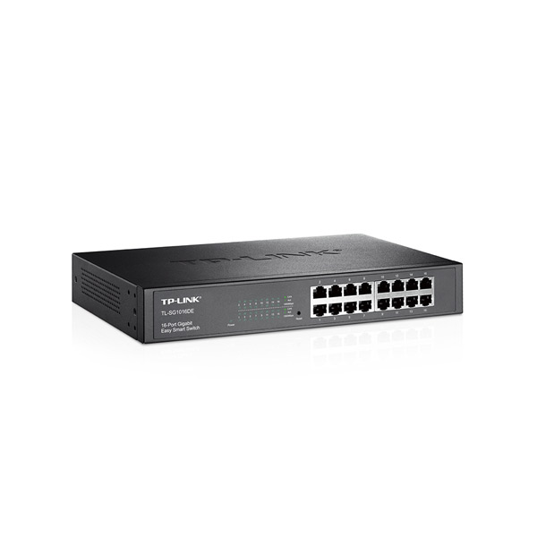 TP-Link TL-SG1016DE 16 Portov gigabitový inteligentný sieťový switch TP-Link TL-SG1016DE 16 Portov gigabitový inteligentný sieťový switch