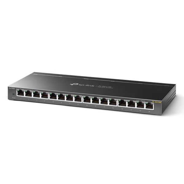 TP-Link TL-SG116E, 16 portov sieťový switch stolný TP-Link TL-SG116E, 16 portov sieťový switch stolný