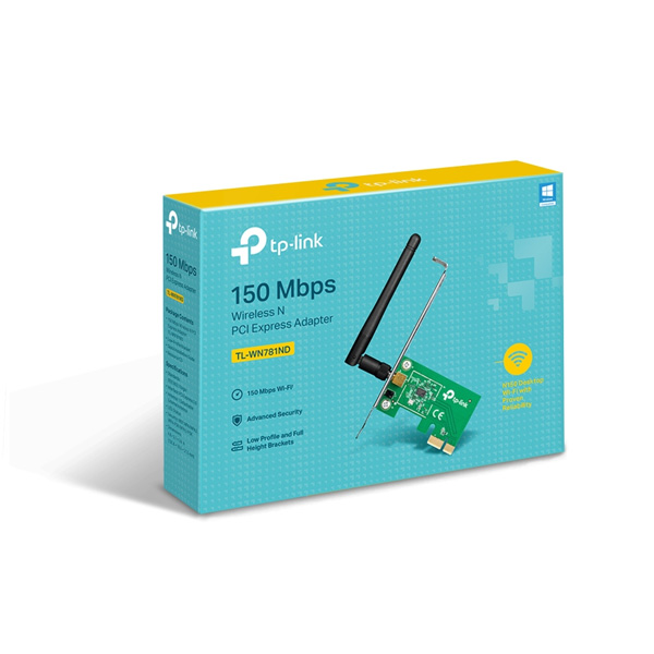 TP-Link TL-WN781ND, bezdrôtový PCI express adaptér TP-Link TL-WN781ND, bezdrôtový PCI express adaptér