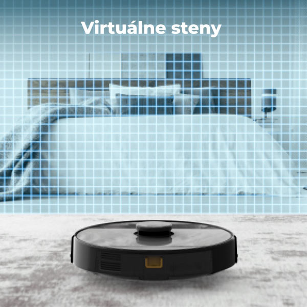 Aeno Robotický vysávač RC3S SMART čierna Aeno Robotický vysávač RC3S SMART čierna