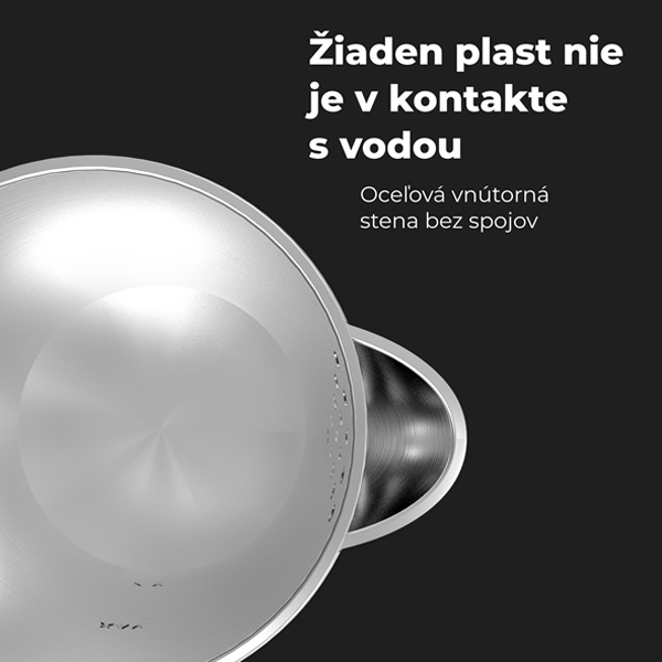 Aeno Rýchlovarná kanvica EK2 - 1,5l, 2200W, biela Aeno Rýchlovarná kanvica EK2 - 1,5l, 2200W, biela
