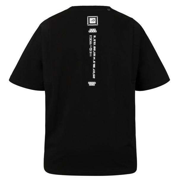 ASUS tričko ROG Kamon L-Sleeve, čierne, veľ. 2XL