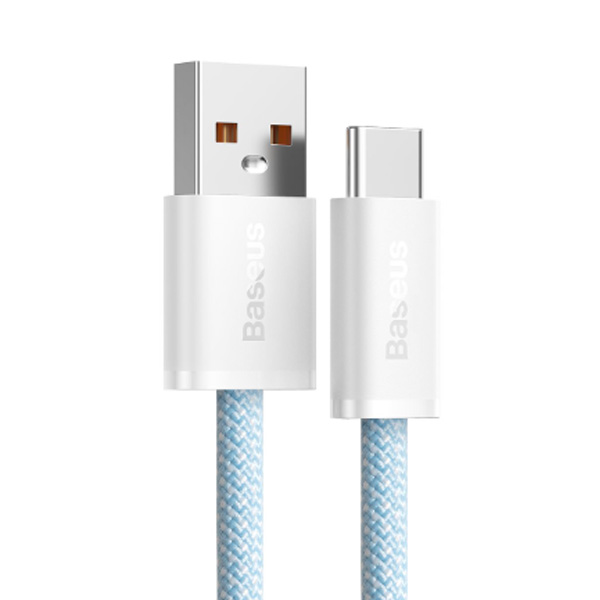 Baseus rýchlo nabíjací dátový kábel USB/USB-C 1 m, modrý Baseus rýchlo nabíjací dátový kábel USB/USB-C 1 m, modrý
