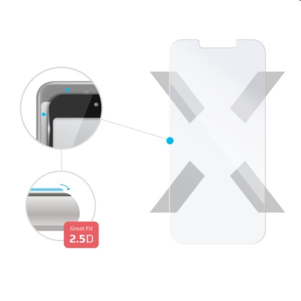 FIXED ochranné tvrdené sklo pre Apple iPhone 14 Plus