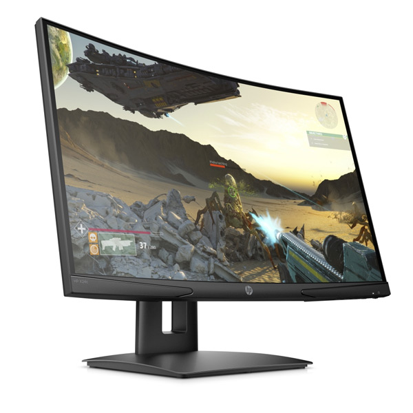 Herný monitor HP X24c 23,6", čierny