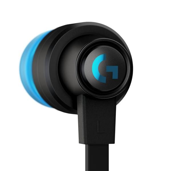 Logitech G333 - herné slúchadlá do uší, 3,5mm + USB-C, čierne