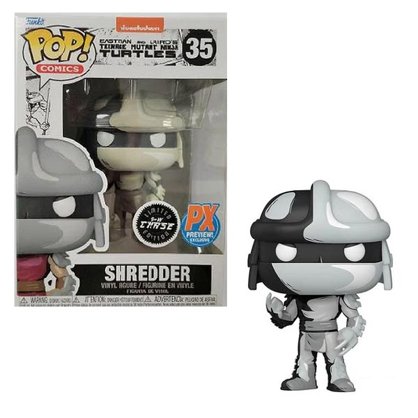 POP! Shredder (Teenage Mutant Ninja Turtles) PX Previes Exclusive CHASE POP! Shredder (Teenage Mutant Ninja Turtles) PX Previes Exclusive CHASE