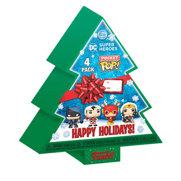 POP! Tree Holiday Box 4 pieces (DC Comics)